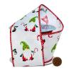 2 1/2" X 10 Yards Christmas Gnomes Wired Ribbon view 1
