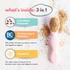Tiny Sprouts Organic Milled Flaxseed + Full Serving Probiotic + Vitamin D3 | Kids Superfood Nutrition Booster for Brain, Gut & Immune Health | Omega-3, Prebiotic Fiber, Calcium, Protein | Gluten-Free, Plant-Based Superseed Blend | 7 oz view 2