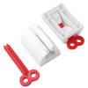 3pcs-Rolling Tube Toothpaste Squeezer Toothpaste Seat Holder Stand for Bathroom AccessoriesMix Color view 3