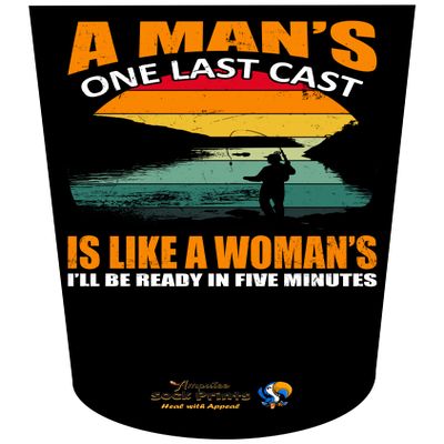 Amputee Sock "Mans last cast womans 5 min V1"
