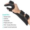 Fanwer Stroke Resting Hand Splint - Night Immobilizer Wrist Finger Brace for Flexion Contractures, Functional 5 Finger Stabilizer Wrap - for Muscle Atrophy Rehab, Arthritis, Tendonitis (Right, Large) view 2