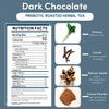 Teeccino Dark Chocolate - Prebiotic SuperBoost Herbal Tea - 25 Tea Bags - Support Your Probiotics with Vegan GOS & Organic XOS For Good Gut Health and Regularity, Digestive Chocolate Tea, (Pack of 3) view 2