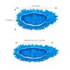 10pcs (5 Pairs) Mop Slippers Shoes Cover for Women Men Kids for Floor House Office Bathroom Kitchen Cleaning, Washable Reusable Microfiber Dust Mop Socks Foot Hair Cleaners Sweeping view 2