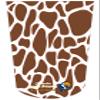 Heal with Appeal Amputee Sock Giraffe Pattern V1 view 1