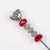 Blue Smoke ATL Handcrafted Cigar Holder & Nubber Draw Enhancer Tool Poker Jewelry Pick Accessory for The Elegant Smoker Aficionado (Red) view 3