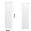 KoberrLi 3 x 11 inch Pretzel Rod Bags Long Pretzels Sticks Individual Clear Cellophane Bags for Dipping 100Pcs view 2