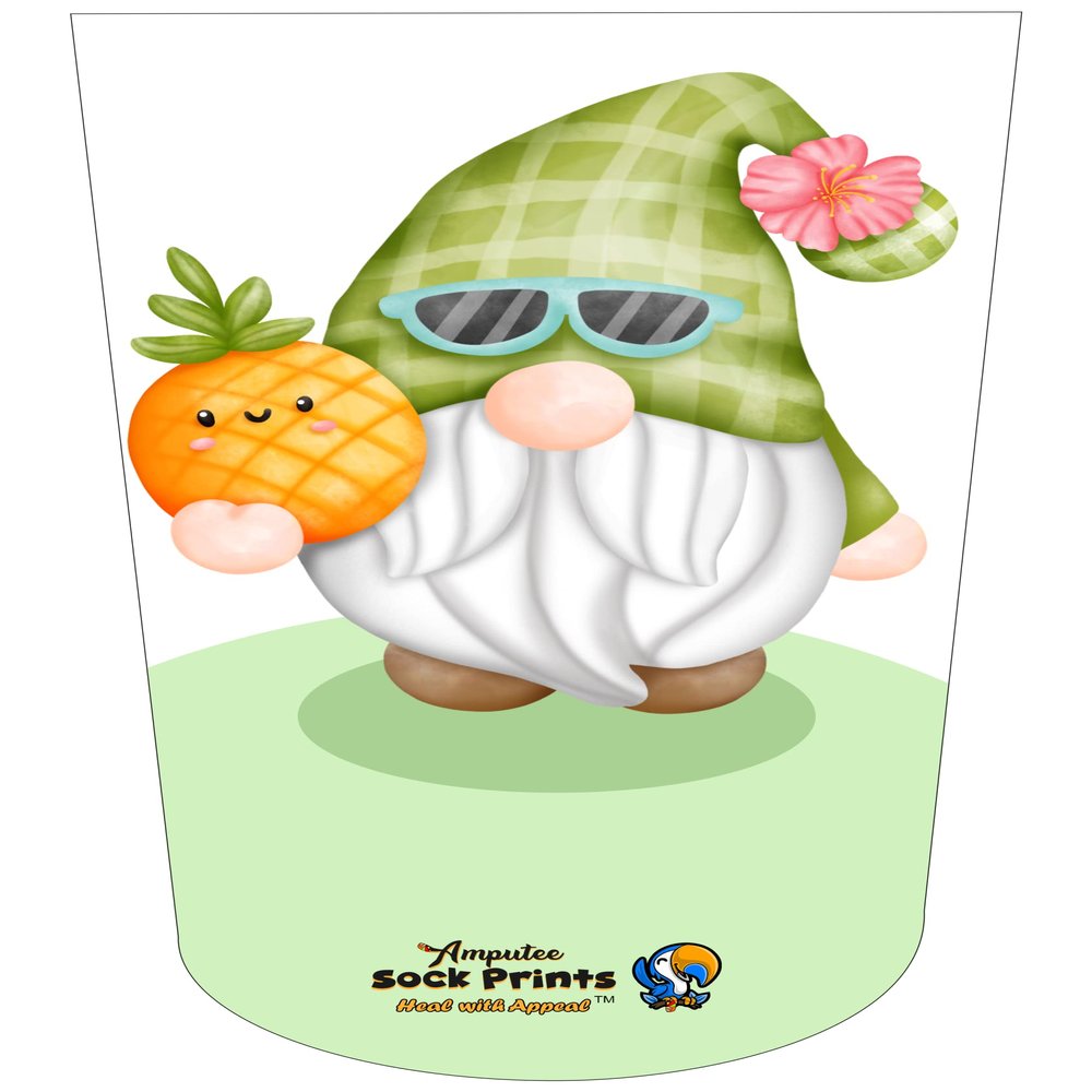 Heal with Appeal Amputee Sock Gnome w Pineapple V1