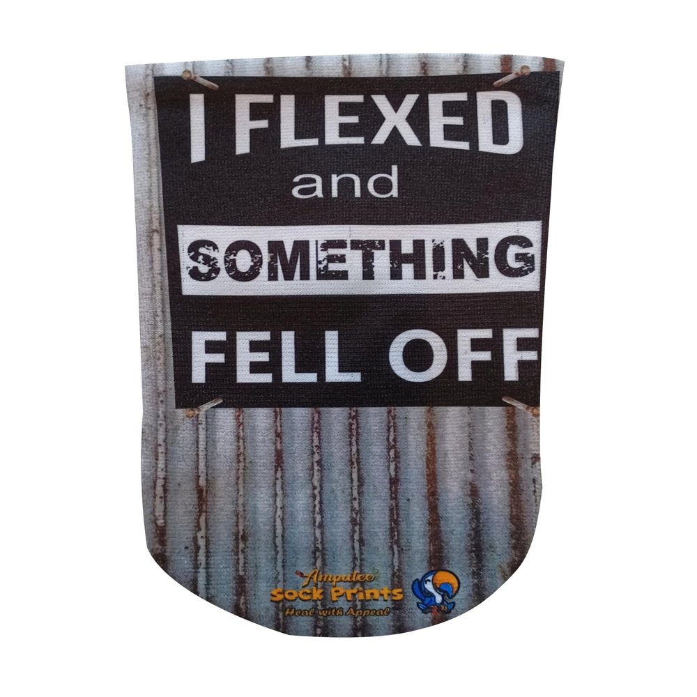 Heal with Appeal Amputee Sock I flexed n something fell off V1