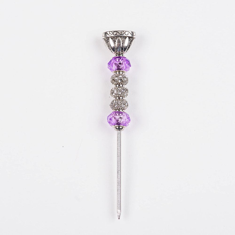 Blue Smoke ATL Handcrafted Cigar Holder & Nubber Draw Enhancer Tool Poker Jewelry Pick Accessory for The Elegant Smoker Aficionado (Lavender)