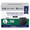 NorthShore GoSupreme Lite Incontinence Underwear, 6-Hour Pullup Style, Large, 56 Count Case, Black, 36-48 inches, Unisex Adult Diapers view 1