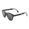 VITENZI Foldable Bifocal Sunglasses for Men and Women - Folding Reader Sunglasses - Retro Reading Sun Glasses with Built In Readers - Fano in Black 2.00 view 2