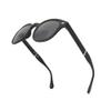 VITENZI Foldable Bifocal Sunglasses for Men and Women - Folding Reader Sunglasses - Retro Reading Sun Glasses with Built In Readers - Fano in Black 2.00 view 3