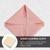 SOLUSTRE Lens Cleaning Lens Cleaning : 100pcs Eyewear Cleaning Cloth Lint Free Cloths So for Eyeglasses Camera Lens Cell Phones Tablet Screen Cleaning view 3