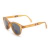 VITENZI Foldable Bifocal Sunglasses for Men and Women - Folding Reader Sunglasses - Retro Reading Sun Glasses with Built In Readers - Fano in Crystal Brown 1.75 view 2
