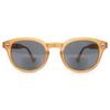 VITENZI Foldable Bifocal Sunglasses for Men and Women - Folding Reader Sunglasses - Retro Reading Sun Glasses with Built In Readers - Fano in Crystal Brown 1.75 view 4