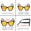 Eyekepper 4 Pack Oversized Blue Light Filter Glasses Women Cat Eye Computer Reading Glasses Amber Tinted +1.00 view 3