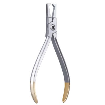 LVCHEN Dental Orthodontic Bracket Remover Pliers - Stainless Steel Anterior Teeth Braces Removal Tool Kit Bracket Gripper Plier for Ceramic Brackets Composite Brackets