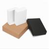 10pcs/lot 10 Sizes Kraft Black White Paper Box Blank Paper Gift Packaging Box Cardboard Box with Lid Gift Large Carton Boxes (Black,85x85x35mm) view 3