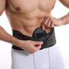 Umbilical Hernia Belt for men & women. Abdominal Binder - compression pad for naval (double thickness). Hernia support belt: ventral, incisional, epigastric, belly button hernias. Prevention aid (L/XL) view 4