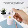 4 in 1 Pill Cutter, Crusher, Storage Box and Water Cup - Travel Multifunctional Organizer Splitter Daily Dispenser for Kids, Men, Women, Elderly (White) view 2