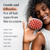 KAMEDIS Scalp Massager Brush - Silicone Gentle Scalp Scrubber, Exfoliator & Hair Dandruff Scrub Away - Use On Shower with Shampoo for Scalp Scrub. Suitable for Men & Women view 3