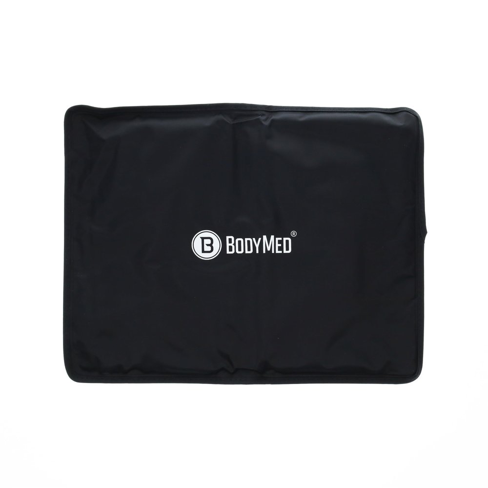 BodyMed Reusable Gel Ice Pack Cold Compress for Back, Shoulder, Neck, & Knee - Professional Grade Cold Therapy for Injuries, Aches, Swelling, Bruises, Sprains - 14 in. x 11 in. (Standard)