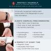 Lauren's Hope Medical Alert Bracelets for Men, Black Stainless Steel Mesh Band, Black Stingray Custom Engraved ID Plate, Easy On and Off Magnetic Closure, Free Engraving, 1 Year Free Warranty view 4