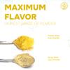 Jungle Powders Passion Fruit Powder 3.5 Ounce, Freeze Dried Passion Fruit Puree Powder for Baking Smoothies Lilikoi Granadilla Additive Free Passionfruit Pure Extract Passion Fruit Juice Supplement view 3