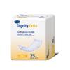 Dignity Extra Incontinence Liner for Men and Women - Bladder Leak Pads, Moderate Absorbency - One Size Fits Most, 4 in x 12 in, 25 Count, 1 Pack view 1