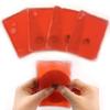 Reusable Click Instant Heat Packs, Pocket Hand Warmers, Snap It Hot/Cold Gel Heating Pad for Adults & Kids, Instant Hot Pad, Hot Compress, Hand Click Gel Warmers for Body (Large RED 4PCS) view 1