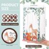 Containlol 24 Pieces Woodland Baby Shower Party Favor Gift Bags with Stickers Woodland Animal Themed Goodie Candy Bags for Kids Birthday Decorations Supplies view 2