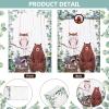 Containlol 24 Pieces Woodland Baby Shower Party Favor Gift Bags with Stickers Woodland Animal Themed Goodie Candy Bags for Kids Birthday Decorations Supplies view 3