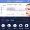 3 Pack Reading Glasses for Women Blue Light Blocking, Metal Womens Computer Spring Hinge Readers Glass, Cateye Full Frame Eyeglasses, Anti Blue Ray Reduce Eye Strain Glare(100 Magnification Strength) view 4