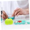 2pcs Portable Pill Organizer Cases Compact Medicine Holders for Travel and Home Material Compartments for Vitamins and Emergency Medications view 2