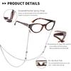 EYEURL Cat Eye Reading Glasses for Women Blue Light Blocking 3 Pack Computer Readers 1.0 with Spring Hinge Eyeglasses Anti Glare UV Rays view 3