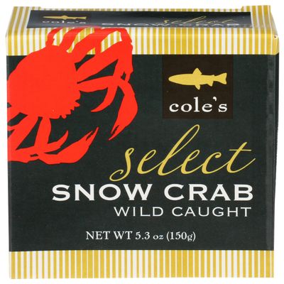 Cole, Snow Crab Wild Caught Select, 5.3 Ounce