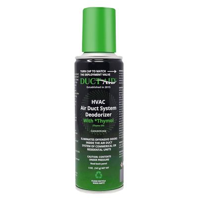 Air Freshener for HVAC System, Commercial, Residential & Cars| Made with Thyme extract, natural Plant based product Now available in a Concentrated Formula for maximum effectiveness (PACK 1)