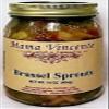 Mama Vincente Brussel Sprouts with Onions & Red Peppers (2 Pack of 16 Oz. Jars) view 1