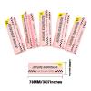 8Pcs Pink Rolling Paper Kit -1 1/4 Rolling Paper, 5 Booklets Rolling Papers, 7"x5.5" Rolling Tray, 78MM Rolling Machine/Roller, Gold Mini Spoon, Metal Tray Bundle (Pink Kit) view 3