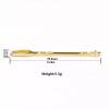 8Pcs Pink Rolling Paper Kit -1 1/4 Rolling Paper, 5 Booklets Rolling Papers, 7"x5.5" Rolling Tray, 78MM Rolling Machine/Roller, Gold Mini Spoon, Metal Tray Bundle (Pink Kit) view 4