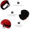 Zerodeko Portable Medicine Storage Bag Compact Kit Pouch for Home Travel and Outdoor Use Red Emergency Medical Organizer for view 2