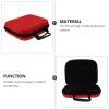 Zerodeko Portable Medicine Storage Bag Compact Kit Pouch for Home Travel and Outdoor Use Red Emergency Medical Organizer for view 4