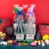 Awpeye 100 PCS Clear Cello Cellophane Treat Bags Good For Pastry, Bakery, Cookie, Candy, Dessert, Popcorn, Dessert, Chocolate And Party Favors 1.4 Mils view 4