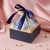 50pcs Navy Blue Gem Tower Birthday Wedding Party Favor Boxe with Ribbon Bead Gift Bags Chocolate Candy and Packaging Gift Boxes Bridal Shower Baby Shower view 4