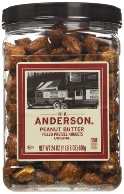Anderson Bakery Peanut Butter Nuggets Pretzel, 24-oz. - 3 PACK