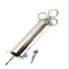 CynaMed -Premium Ear Wax Removal Syringe 8 OZ,6 OZ,4OZ,3 OZ - Brass with Chrome Finish Ideal for Household, EMT, Firefighter, Police, Medical Student, School and Hobby (4 OZ) view 1