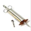 CynaMed -Premium Ear Wax Removal Syringe 8 OZ,6 OZ,4OZ,3 OZ - Brass with Chrome Finish Ideal for Household, EMT, Firefighter, Police, Medical Student, School and Hobby (3 OZ) view 3
