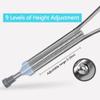JJ Home Aluminum Underarm Crutches (1 Pair),Adjustable Adult Crutches for Walking,Lightweight Medical Accessories, Non-Slip Walking Stick view 4