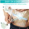 Waterproof Dialysis Catheter Shower Protector Shower Cover for Chest Port Site Shield Bandages Feeding Tube G Tube Accesorries(6"x 6", Pack of 50) view 4