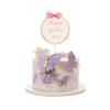11 pcs Happy Mother's Day Cake Topper Butterfly Cake topper Best Mom Cake topper Decorative Party Cake Decoration for Mother's Day(11 pcs) view 3